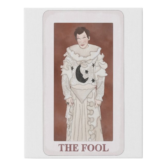 “The Fool” Harryween 2021 Faux Canvas Print (Front)