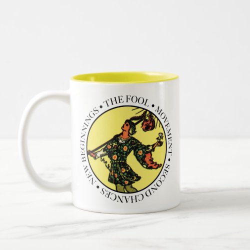 The Fool Mug with Text