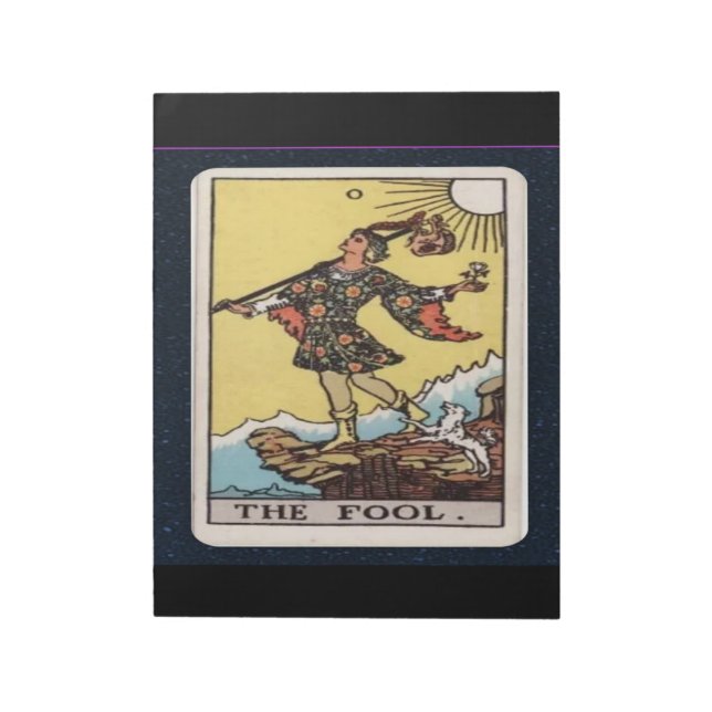 The Fool notebook Notepad (Rotated)