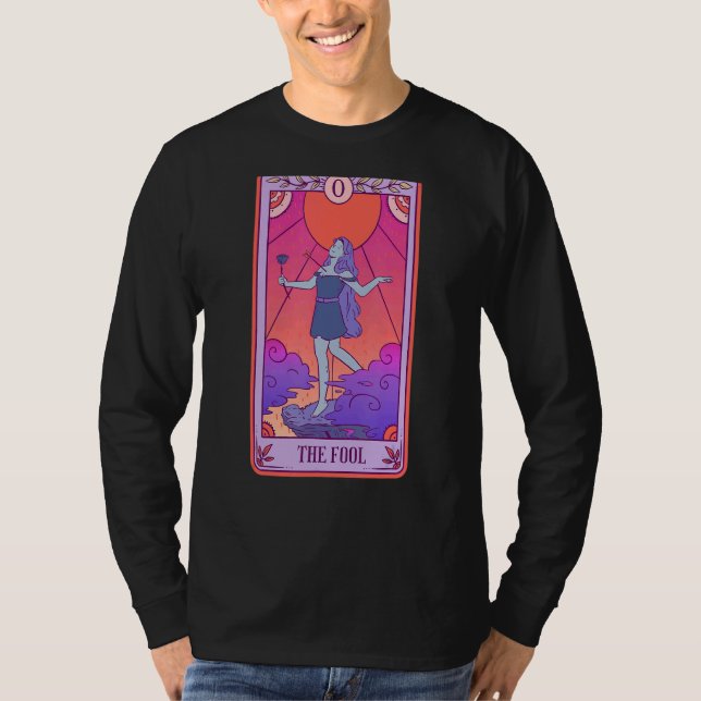 The Fool Tarot Card Halloween Costume T-Shirt (Front)