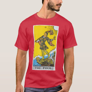 The Fool Tarot Card Occult Beliefs Divination Magi T-Shirt