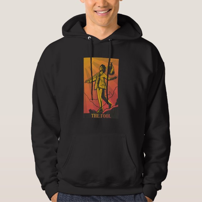 The Fool Vagabond Tarot Hoodie (Front)