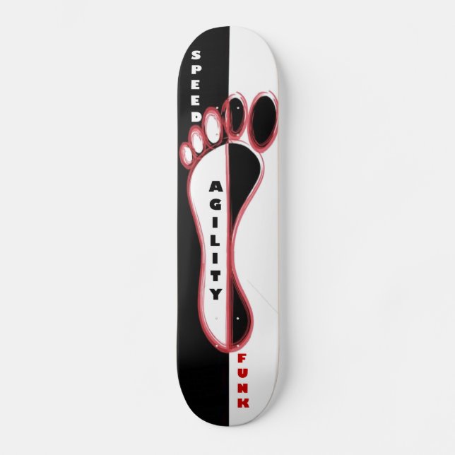The Foot Skateboard Deck (Front)