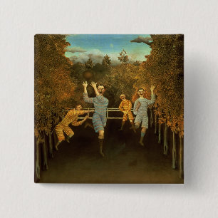 The Football players,1908 (oil on canvas) Button