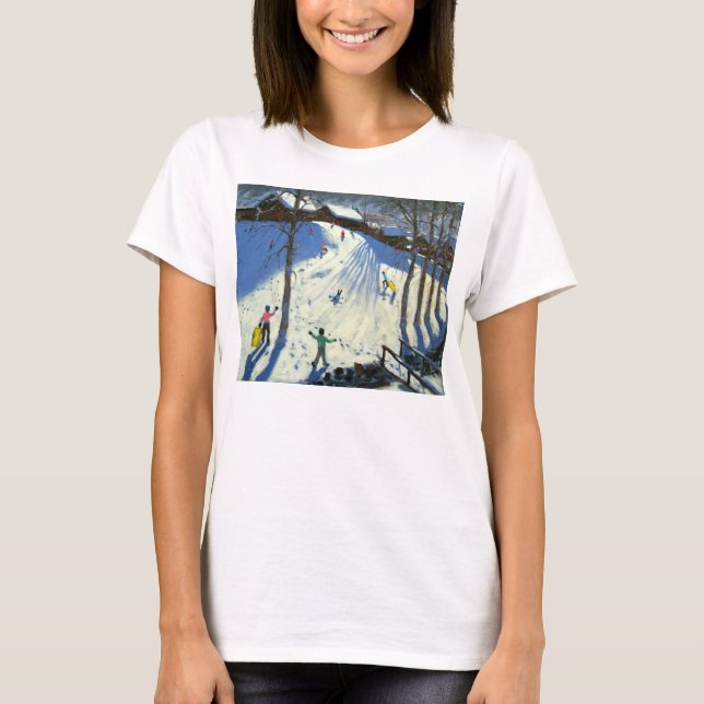 The footbridge Morzine T-Shirt (Front)