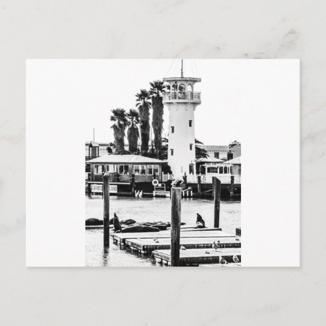 The Forbes Island Lighthouse Postcard (Front)