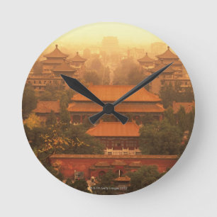 The Forbidden City Round Clock