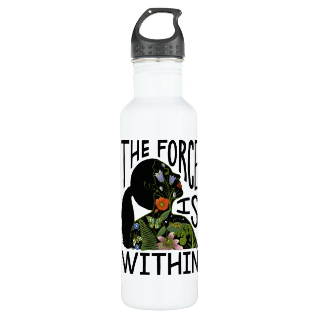 The Force Is Within Water Bottle (Front)