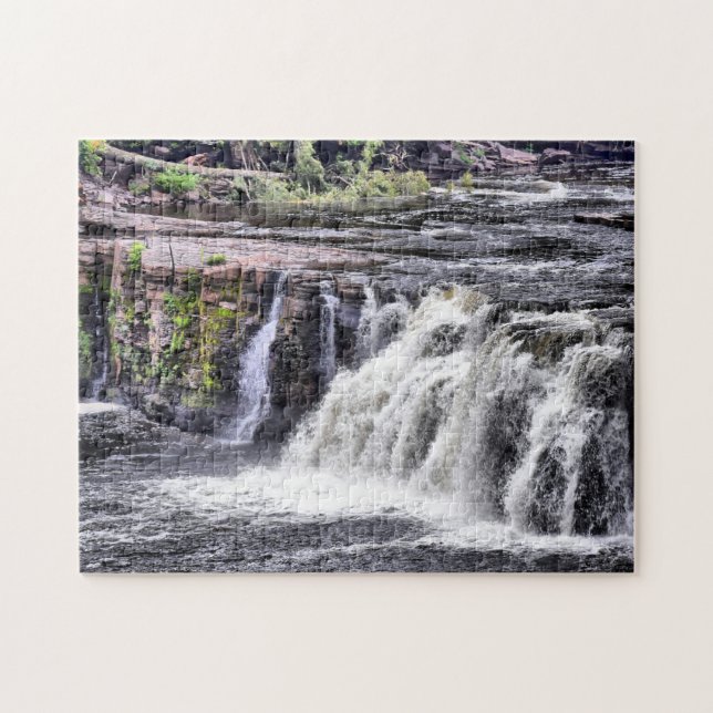 The Force of the Falls - 11x14 - 252 pcs Jigsaw Puzzle (Horizontal)