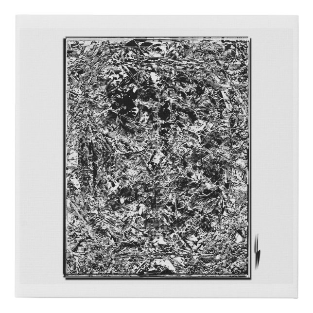 The Foreground Faux Canvas Print (Front)