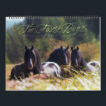 The Forest Boyz – Never Alone Calendar<br><div class="desc">Do you wonder if there is such a thing as heaven on earth? There is… meet the Forest Boyz. Meike, Menno and Saphire are Friesian stallions that live free in a bachelor herd in the forests of the northern California coast. They have been together since they were yearlings and their...</div>