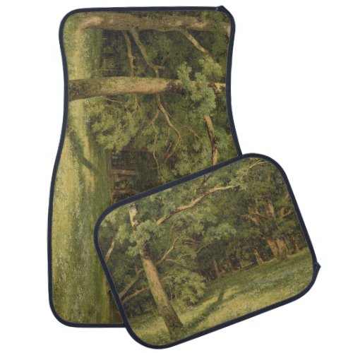 The Forest Clearing Woodland Landscape Scene Car Floor Mat