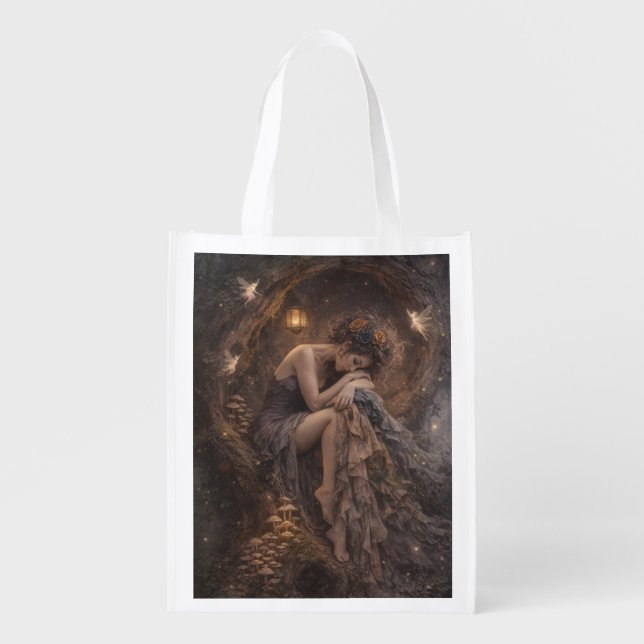 The Forest Dreamer Grocery Bag (Front)