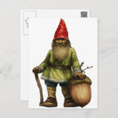 THE FOREST GNOME POSTCARD (Front/Back)