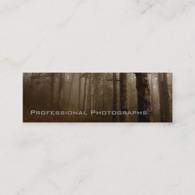 The Forest Mini Business Card (Front)