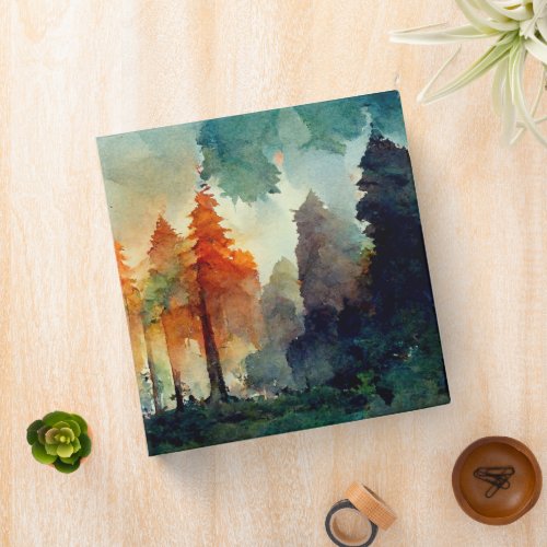 The Forest nature 3 Ring Binder