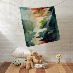The Forest (nature) Baby Blanket