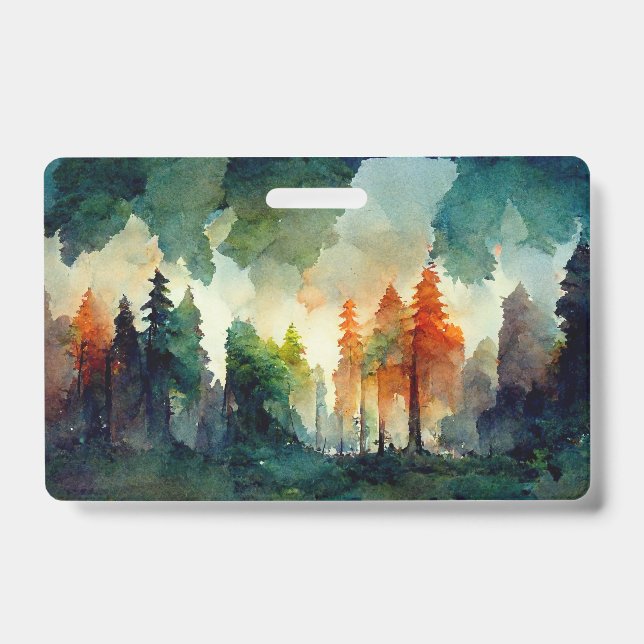 The Forest (nature) Badge (Front)