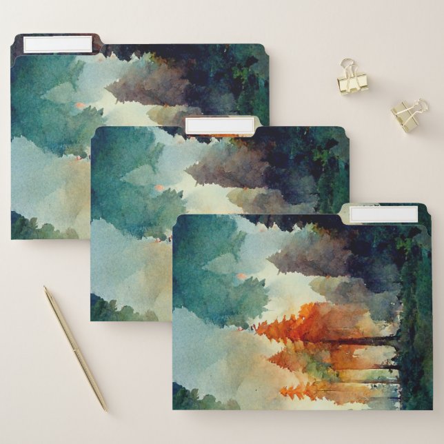 The Forest (nature) File Folder (Set)
