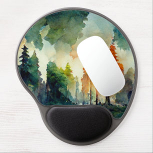 The Forest (nature) Gel Mouse Pad