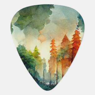 The Forest (nature) Guitar Pick