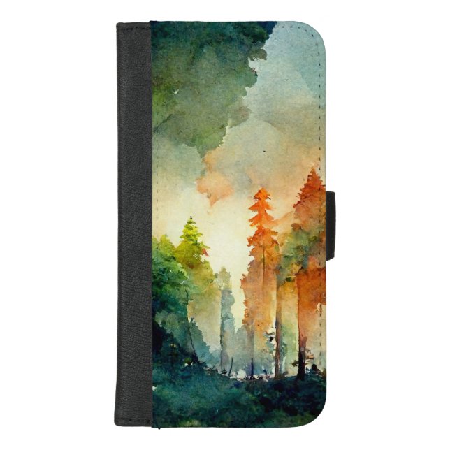 The Forest (nature) iPhone Wallet Case (Front)