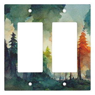 The Forest (nature) Light Switch Cover