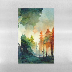 The Forest (nature) Magnetic Dry Erase Sheet