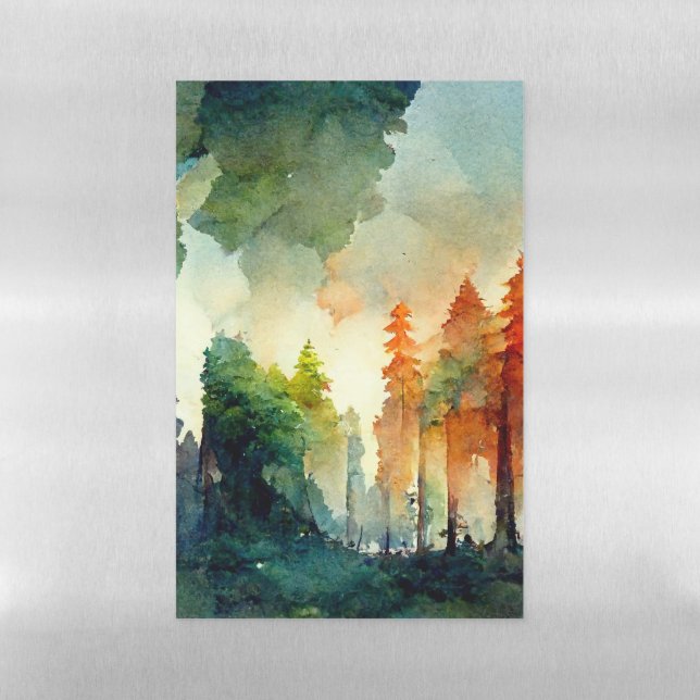 The Forest (nature) Magnetic Dry Erase Sheet (Vertical)