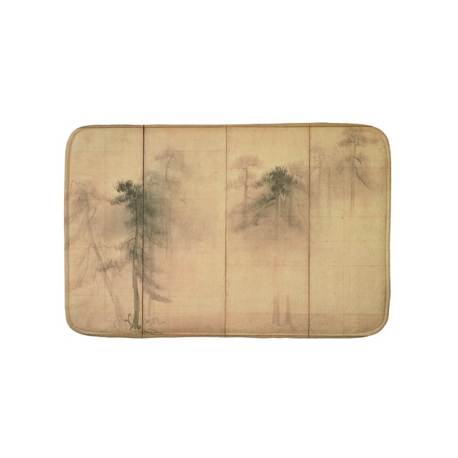 The forest of pines bath mat (Front)