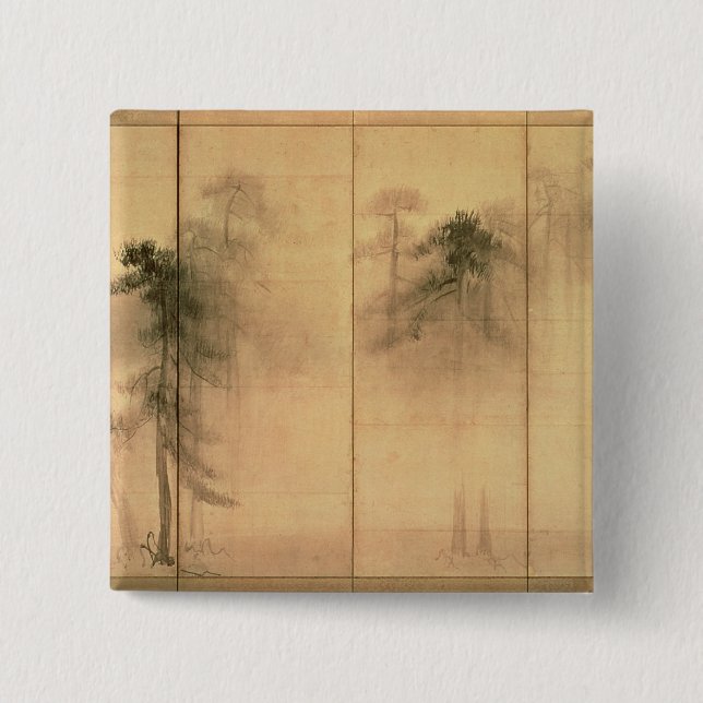 The forest of pines button (Front)