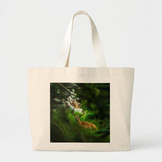 The Forest Prince Large Tote Bag
