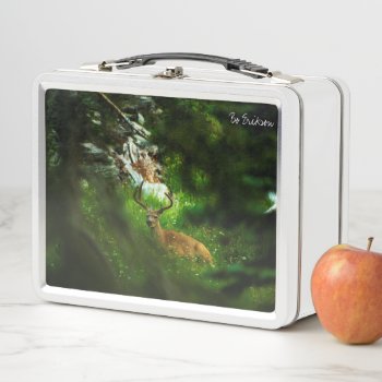 The Forest Prince Metal Lunch Box by DevelopingNature at Zazzle