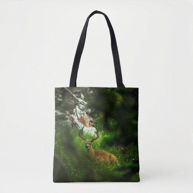The Forest Prince Tote Bag (Front)