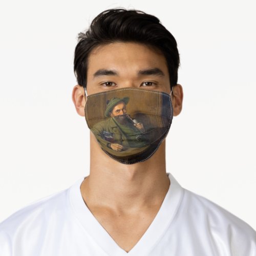 The Forest Ranger by Eduard von Grtzner Adult Cloth Face Mask