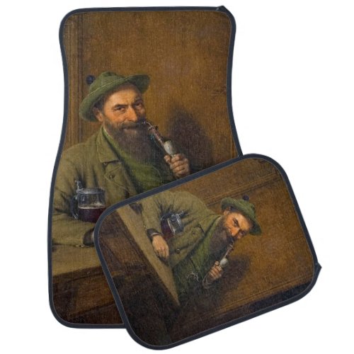 The Forest Ranger by Eduard von Grtzner Car Floor Mat