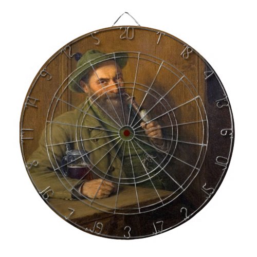 The Forest Ranger by Eduard von Grtzner Dart Board