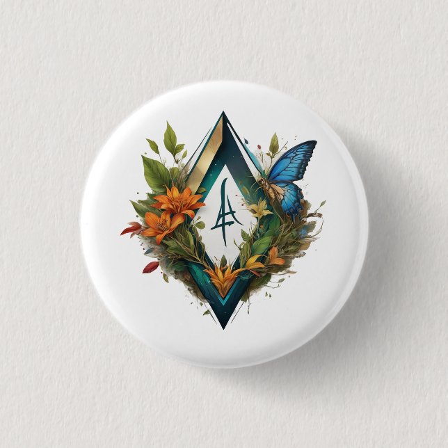 the forest song-2 button (Front)