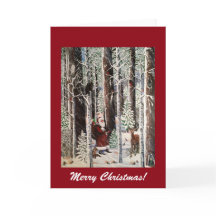 The Forest Visitor Greeting Card