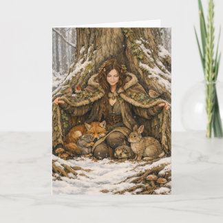 The Forest's Embrace Card