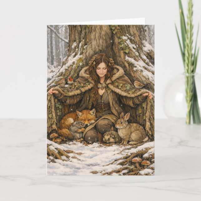 The Forest's Embrace Card (Front)