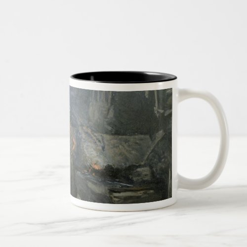 The Forge at Marly_le_Roi Yvelines 1875 Two_Tone Coffee Mug
