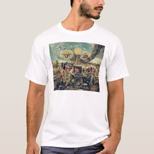 The Forges of Vulcan with Time Turning Weapons T-Shirt (Front)