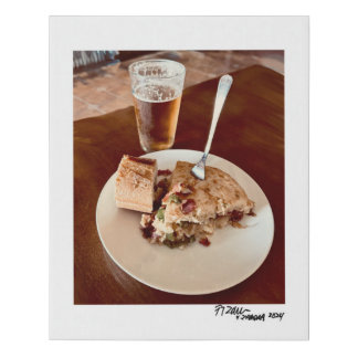 The Fork II Faux Canvas Print