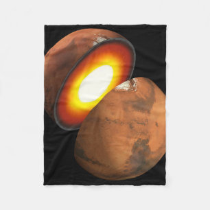 The Formation Of Rocky Bodies In The Solar System. Fleece Blanket