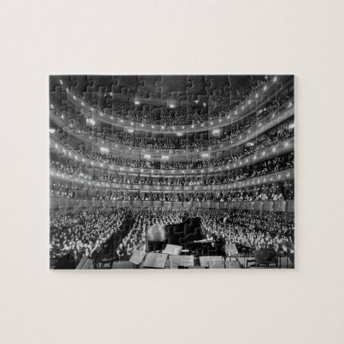 The Former Metropolitan Opera House 39th St 1937 Jigsaw Puzzle