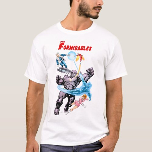 The Formidable Team by Jean_Yves Mitton T_Shirt