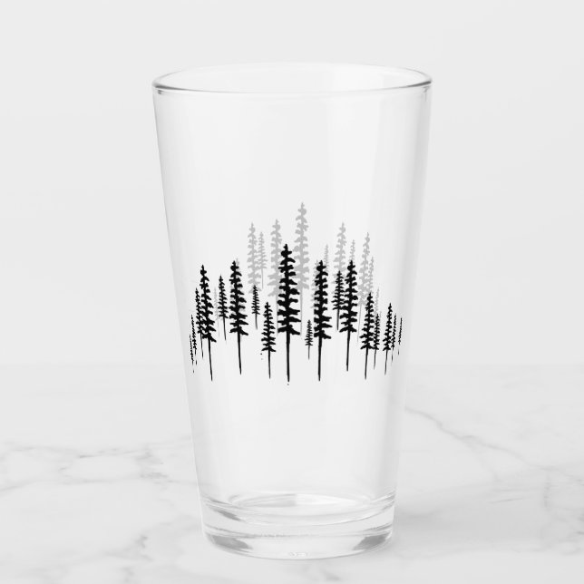 The Forrest of Trees Pint Glass (Front)