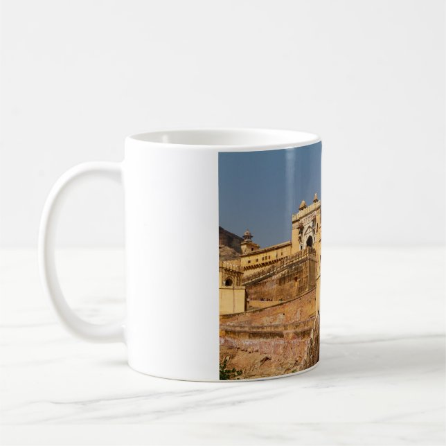 The Fort Amber at Jaipur in India Coffee Mug (Left)