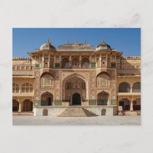 The Fort Amber at Jaipur in India Postcard